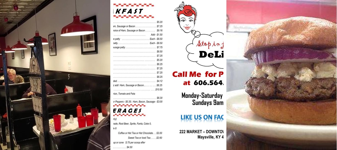 Delite's Menu